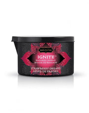 Kamasutra - Massagekaars StrawBerry Dreams-Laced-up.nl