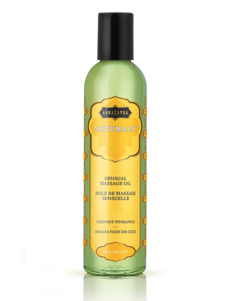 Kamasutra Naturals - Massageolie - Coconut Pineapple-Erotiekvoordeel.nl