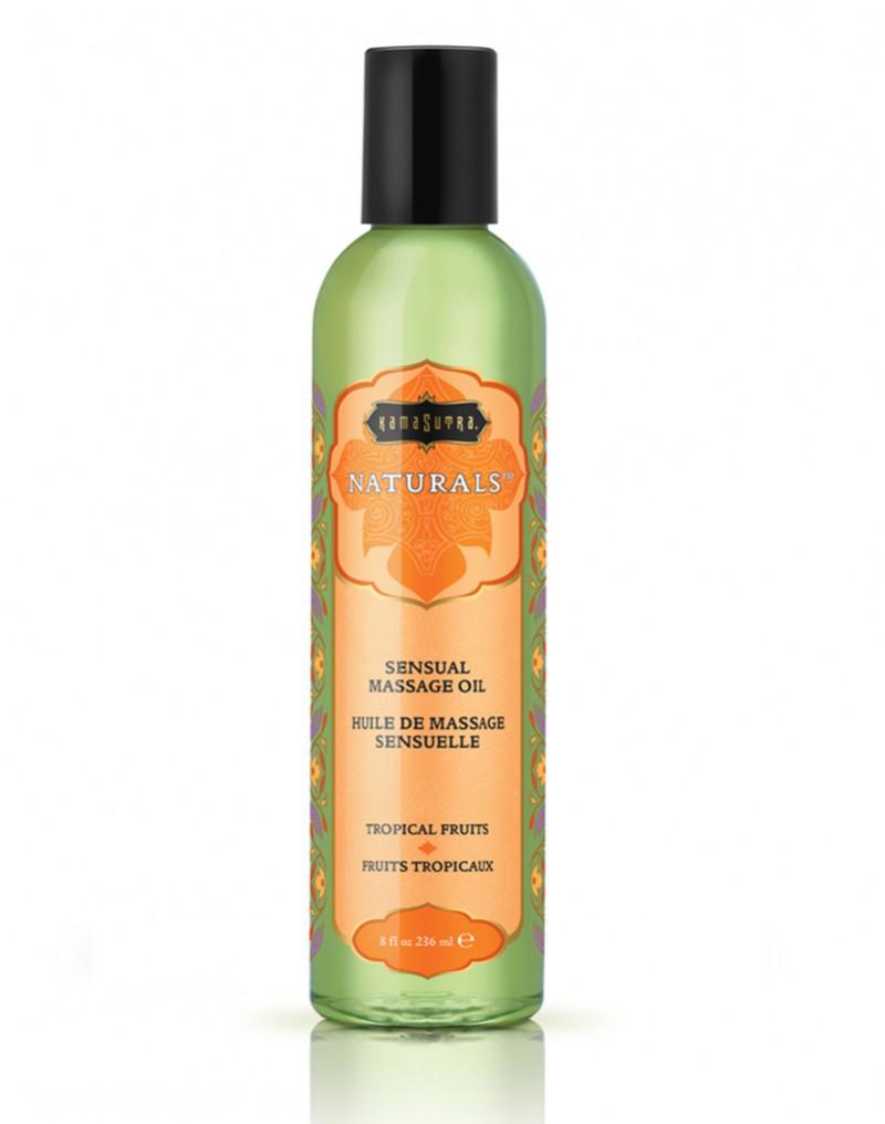 Kamasutra Naturals - Massageolie - Tropical Fruits-Erotiekvoordeel.nl