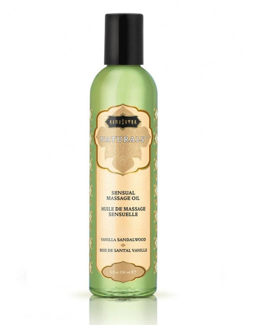 Kamasutra Naturals - Massageolie - Vanilla Sandalwood-Erotiekvoordeel.nl