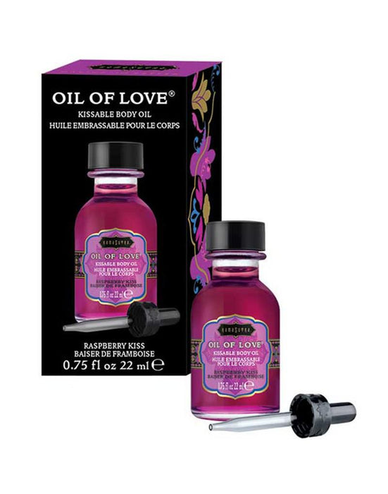 Kamasutra - Oil of Love RaspBerry Kiss-Laced-up.nl