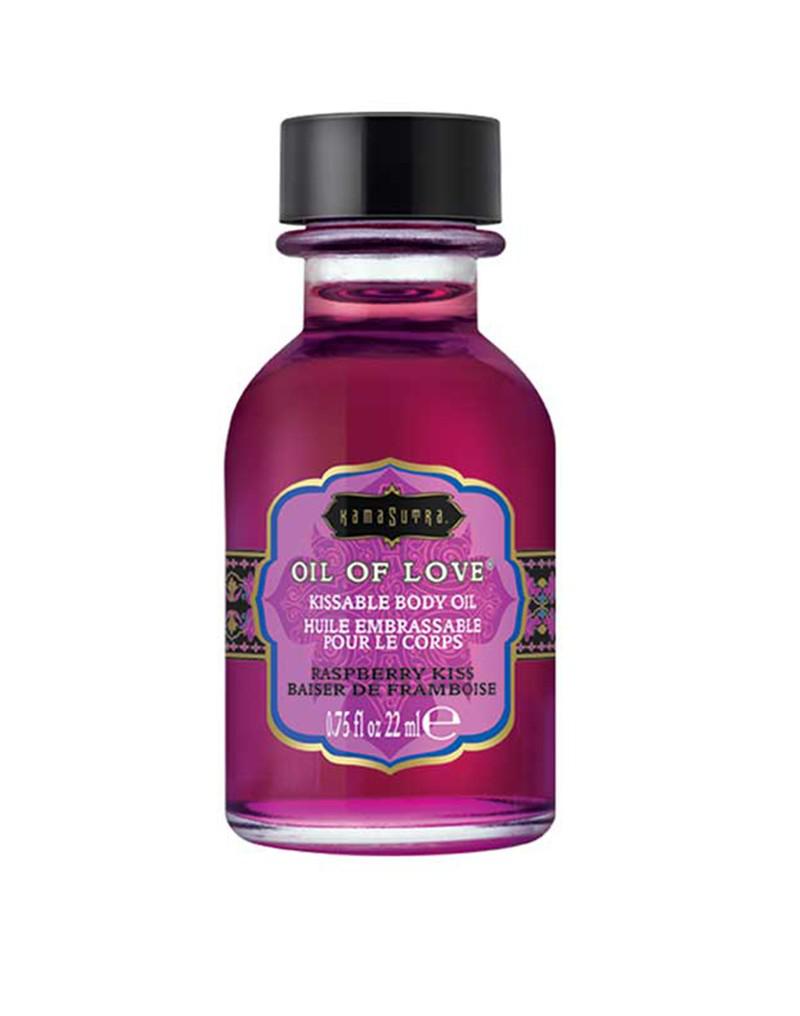 Kamasutra - Oil of Love - RaspBerry Kiss-Erotiekvoordeel.nl