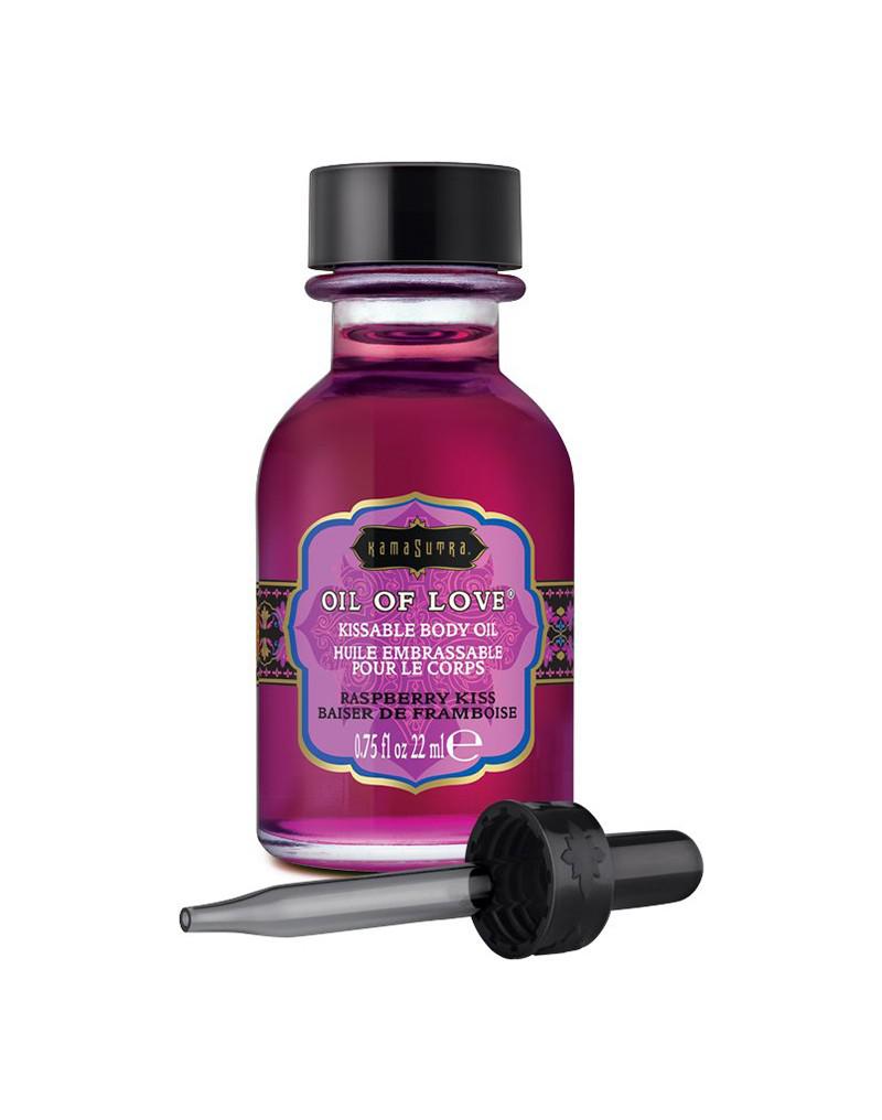 Kamasutra - Oil of Love - RaspBerry Kiss-Erotiekvoordeel.nl