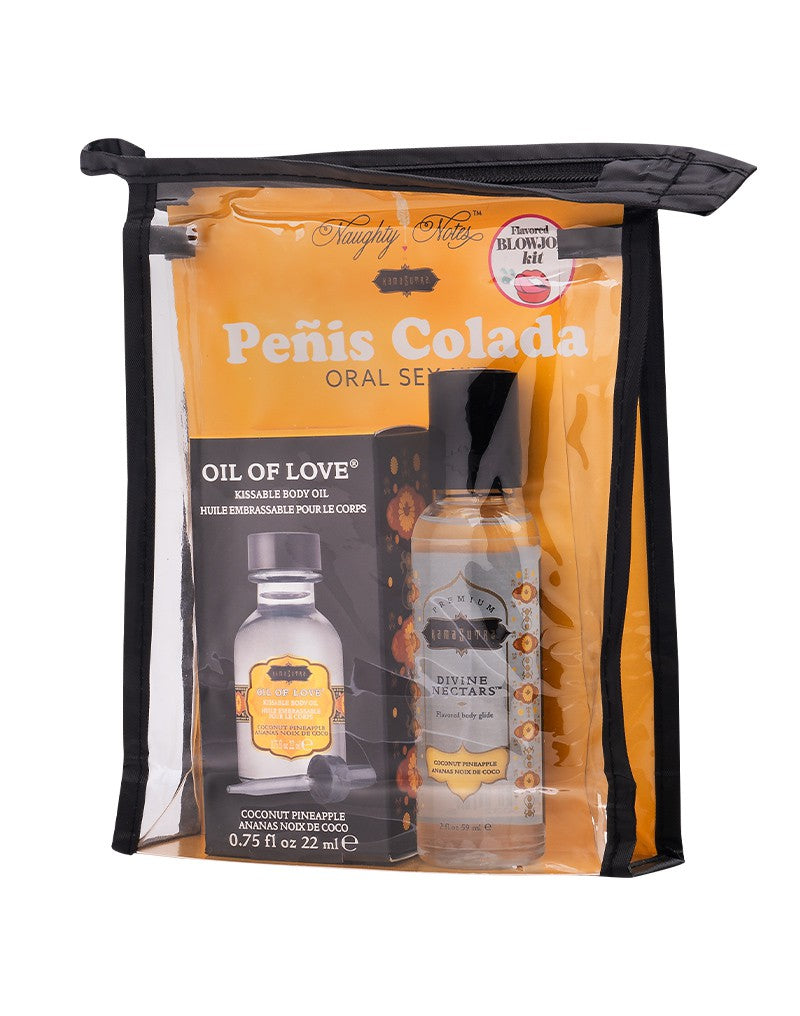 Kamasutra - Oral Sex Cocktail Kit - Penis Colada-Laced-up.nl