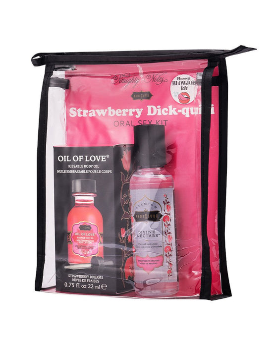 Kamasutra - Oral Sex Cocktail Kit - Strawberry Dick-quiri-Laced-up.nl
