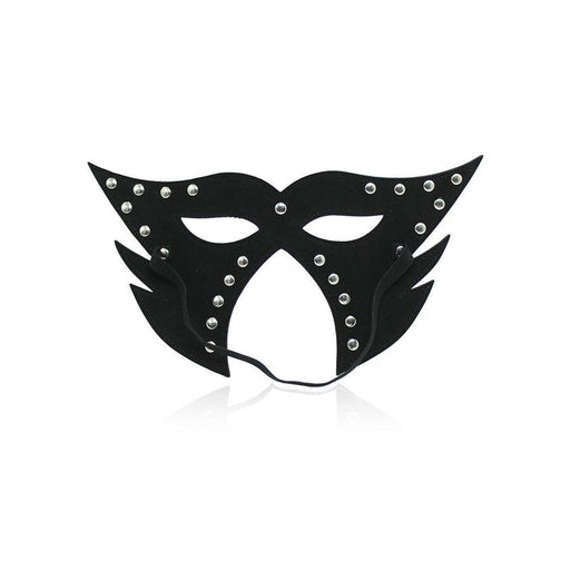 Kiotos - Kattenmasker Met uitsparing Voor neus En mond - Zwart-Erotiekvoordeel.nl