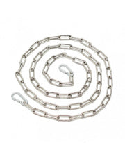 Rimba - Ketting Voor Bondage gelast - 200 cm - 2 karabijnhaken-Laced-up.nl
