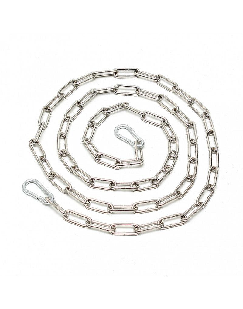 Rimba - Ketting Voor Bondage gelast - 200 cm - 2 karabijnhaken-Laced-up.nl