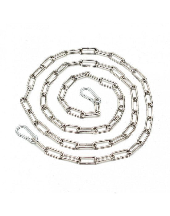 Rimba - Ketting Voor Bondage gelast - 200 cm - 2 karabijnhaken-Laced-up.nl