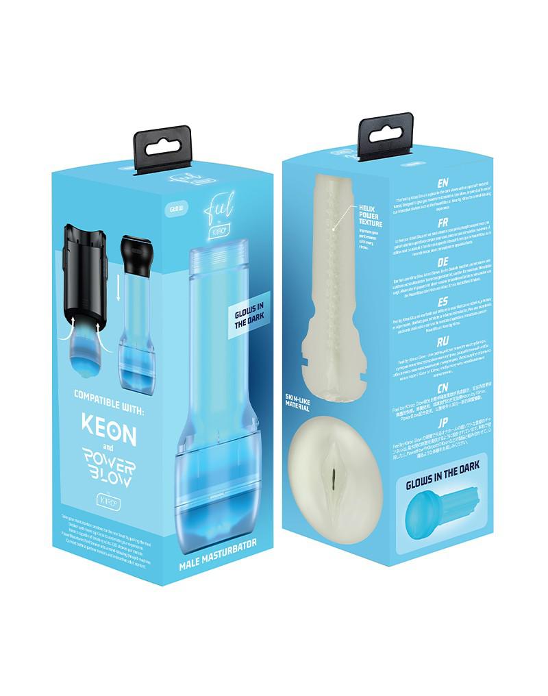 Kiiroo - FeelGlow Stroker - Masturbator - Glow-in-the-dark-laced-up.nl