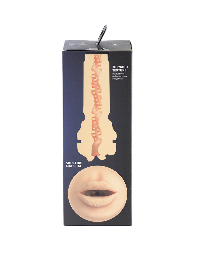 Kiiroo - FeelStar Stroker - Bouche générique - Masturbateur buccal - Peau Claire - Laced-up.nl