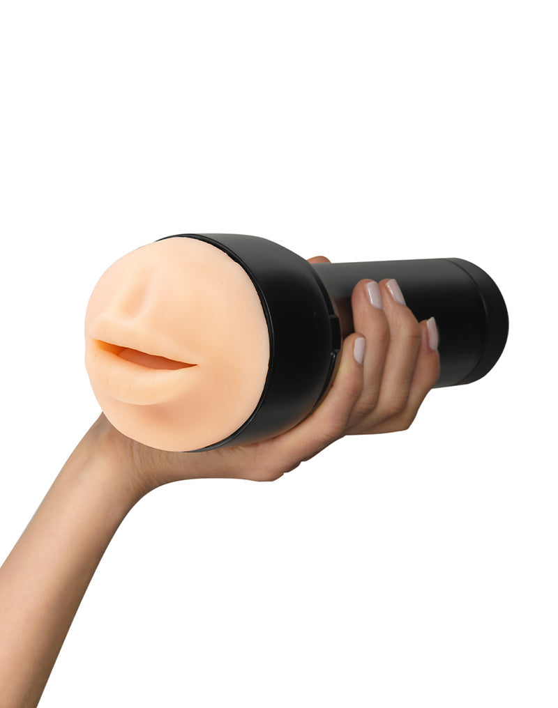 Kiiroo - FeelStar Stroker - Bouche générique - Masturbateur buccal - Peau Claire - Laced-up.nl