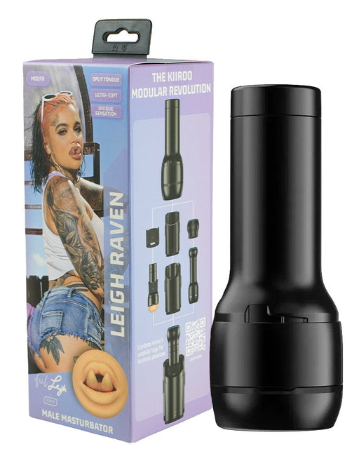Kiiroo - FeelStar Stroker - Masturbator - Leigh Raven - Gespleten Tong-Erotiekvoordeel.nl