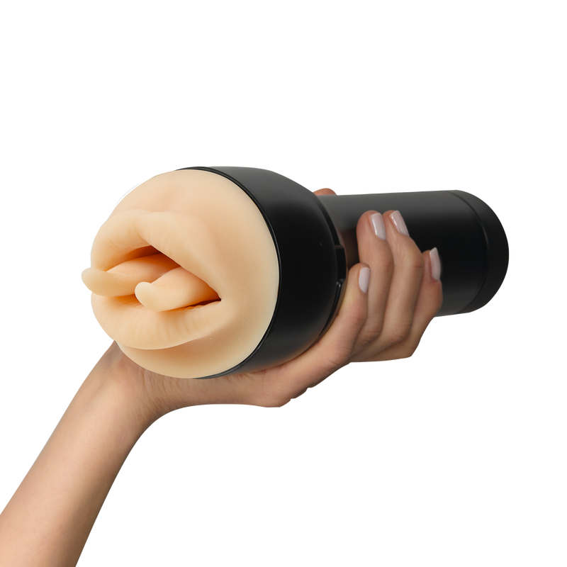 Kiiroo - FeelStar Stroker - Masturbator - Leigh Raven - Gespleten Tong-Erotiekvoordeel.nl