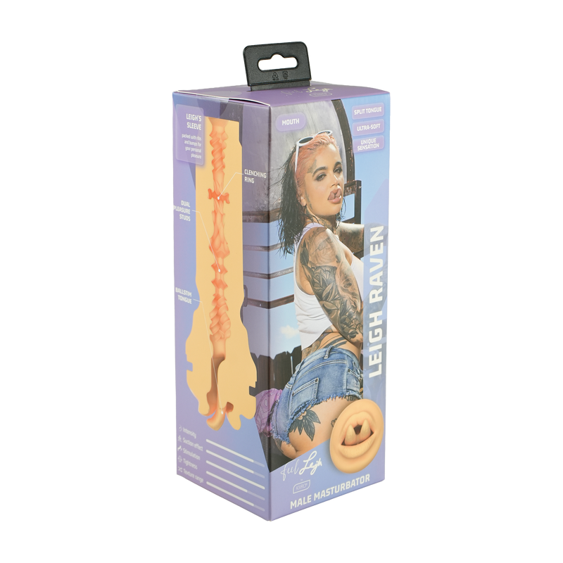 Kiiroo - FeelStar Stroker - Masturbator - Leigh Raven - Gespleten Tong-Erotiekvoordeel.nl