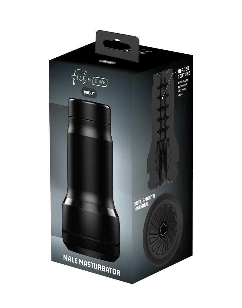 Kiiroo - Pocket Stroker - Zwart-laced-up.nl