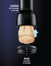 Kiiroo - Stroker Case - Sans manchon - Noir - Accessoire pour le masturbateur KEON - Laced-up.nl