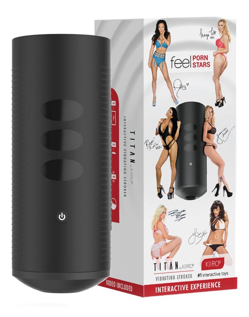 Kiiroo - Titan Experience Masturbator - Zwart-Laced-up.nl