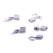 Kiotos - 5 Padlocks - Includes Keys - For Bondage and BDSM - Silver - Laced-up.nl
