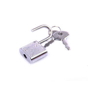 Kiotos - 5 Padlocks - Includes Keys - For Bondage and BDSM - Silver - Laced-up.nl