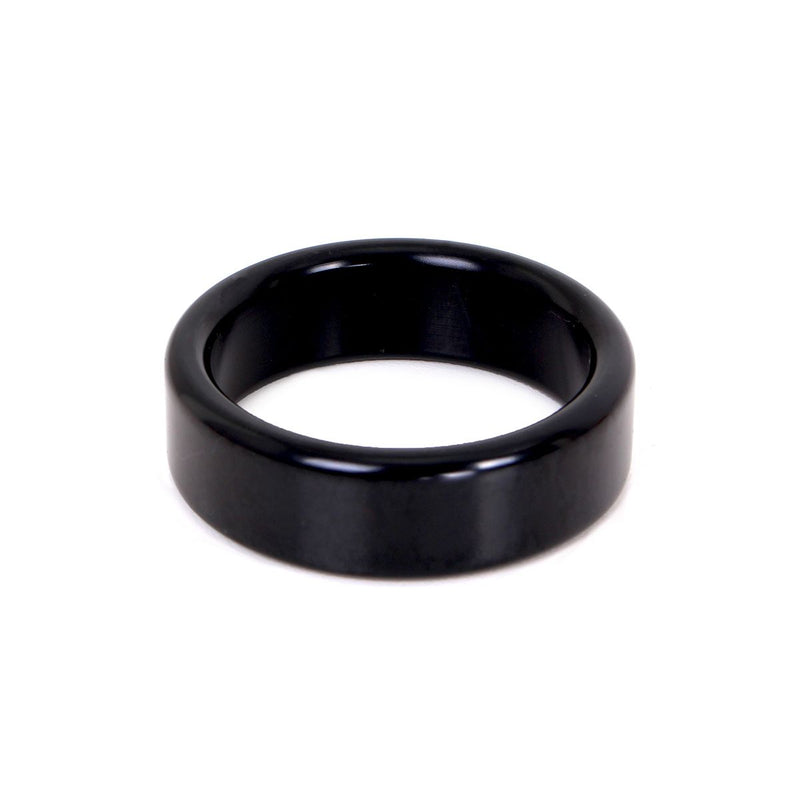 Kiotos - Anillo peneano ligero de aluminio - Negro-Erotiekvoordeel.nl