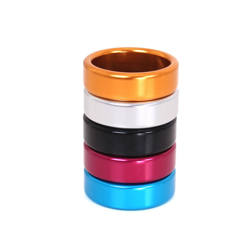 Kiotos - Anillo peneano ligero de aluminio - Negro-Erotiekvoordeel.nl