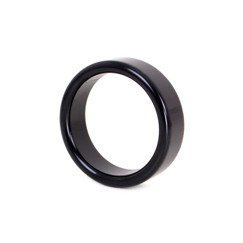 Kiotos - Anillo peneano ligero de aluminio - Negro-Erotiekvoordeel.nl