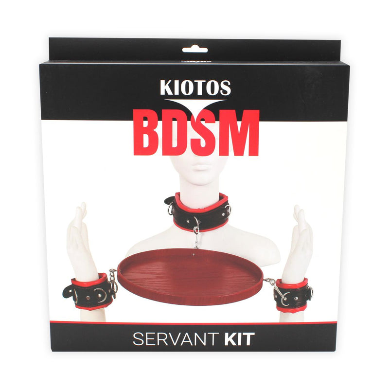 Kiotos BDSM - Boeienset met Dienblad - Rood/Zwart-Laced-up.nl