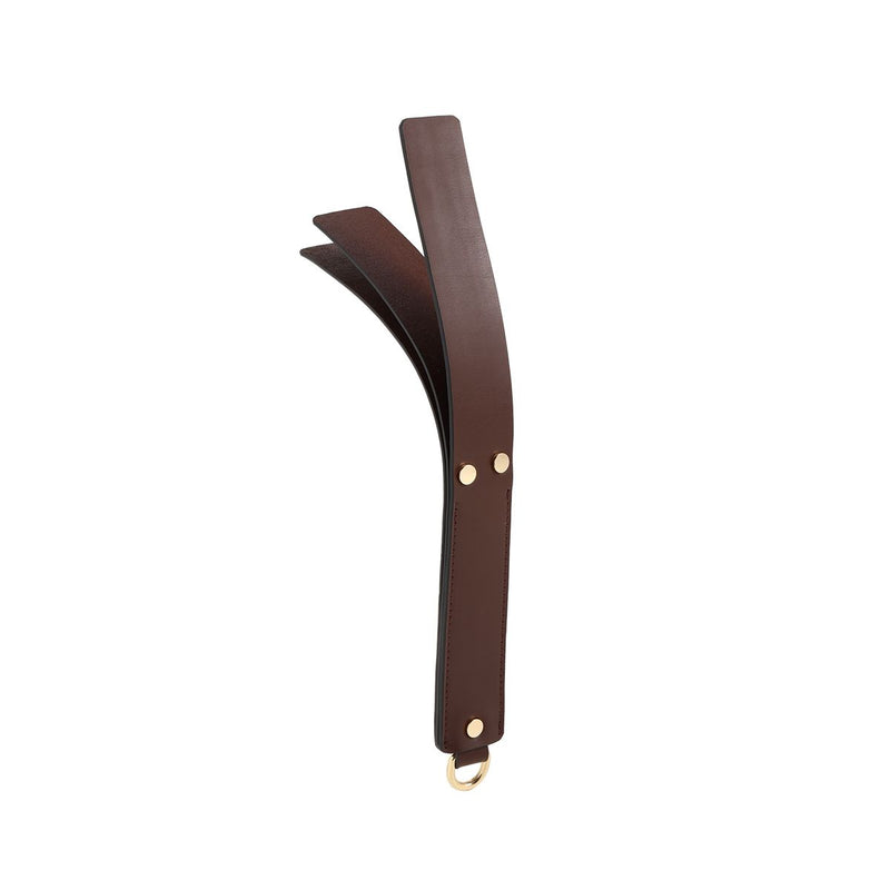 Kiotos - BDSM Fancy 9 Item Kit - Luxe Draagtas met 9 Verschillende BDSM Artikelen - Bruin-Erotiekvoordeel.nl
