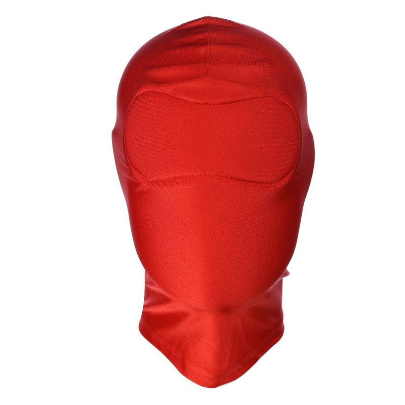 Kiotos - BDSM Hood Classic Volledig Gesloten - Rood-Laced-up.nl