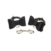 Kiotos - BDSM Kit met 8 items met Strikken in Etui - Zwart-Laced-up.nl