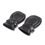 Kiotos - BDSM-Lederhandschuhe für Bondage - Schwarz - Laced-up.nl