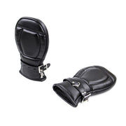 Kiotos - BDSM-Lederhandschuhe für Bondage - Schwarz - Laced-up.nl