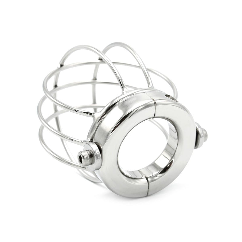 Kiotos - Ballstretcher Ball Cage - Scrotum Kooi - Balzak Achter De Tralies-Erotiekvoordeel.nl