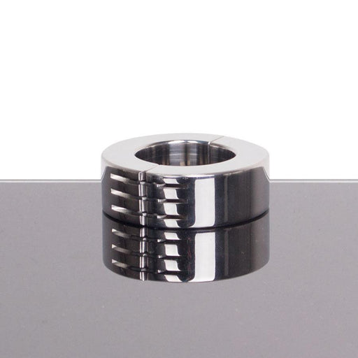 Kiotos - Ballstretcher de acero inoxidable con ranuras, con bisagra, 20 mm de alto Ø 35 mm-Erotiekvoordeel.nl