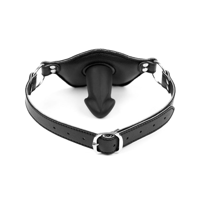 Kiotos - Big Lips Penis Gag - Zwart-Laced-up.nl