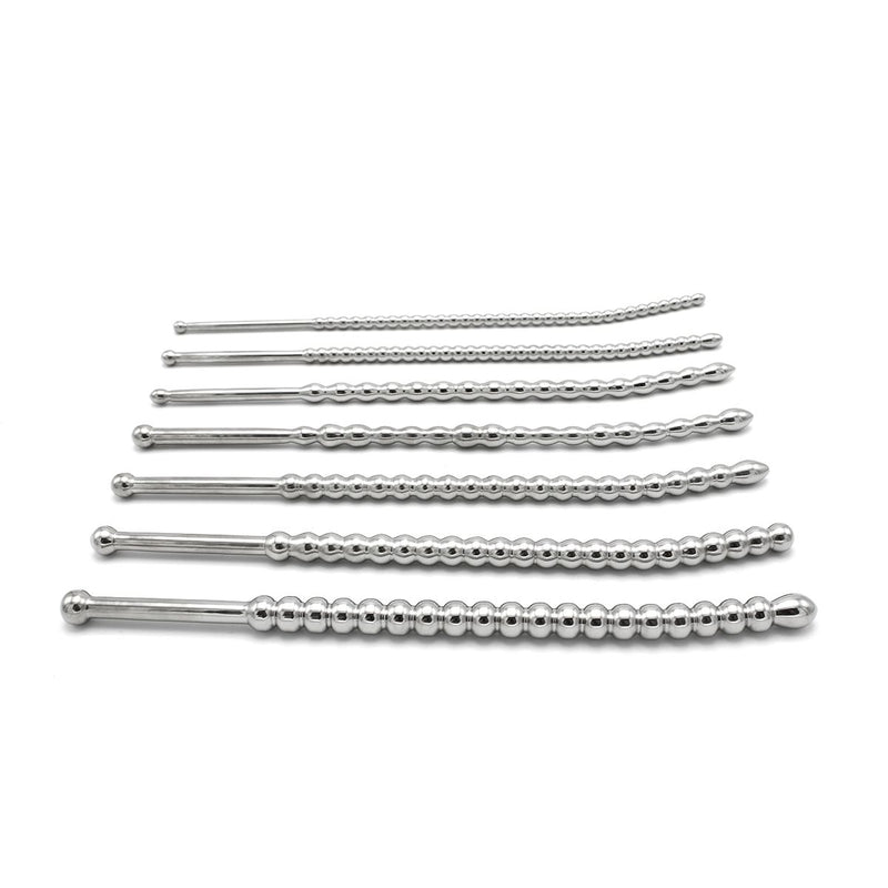 Kiotos - Bolletjes Trainer Dilator Set - RVS - 7 stuks-Erotiekvoordeel.nl