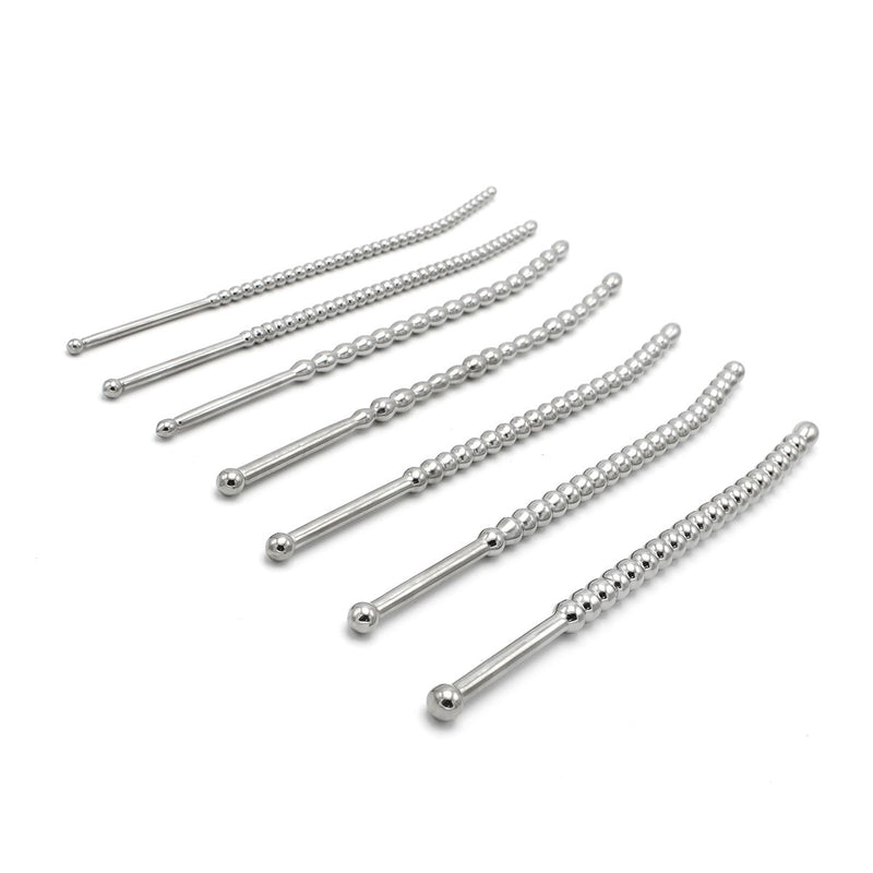Kiotos - Bolletjes Trainer Dilator Set - RVS - 7 stuks-Erotiekvoordeel.nl