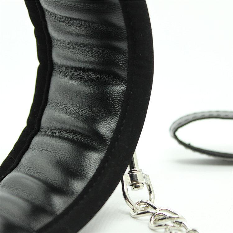 Kiotos - Brede Collar Met Leash-Erotiekvoordeel.nl