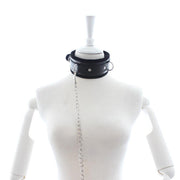 Kiotos - Brede Collar Met Leash-Erotiekvoordeel.nl