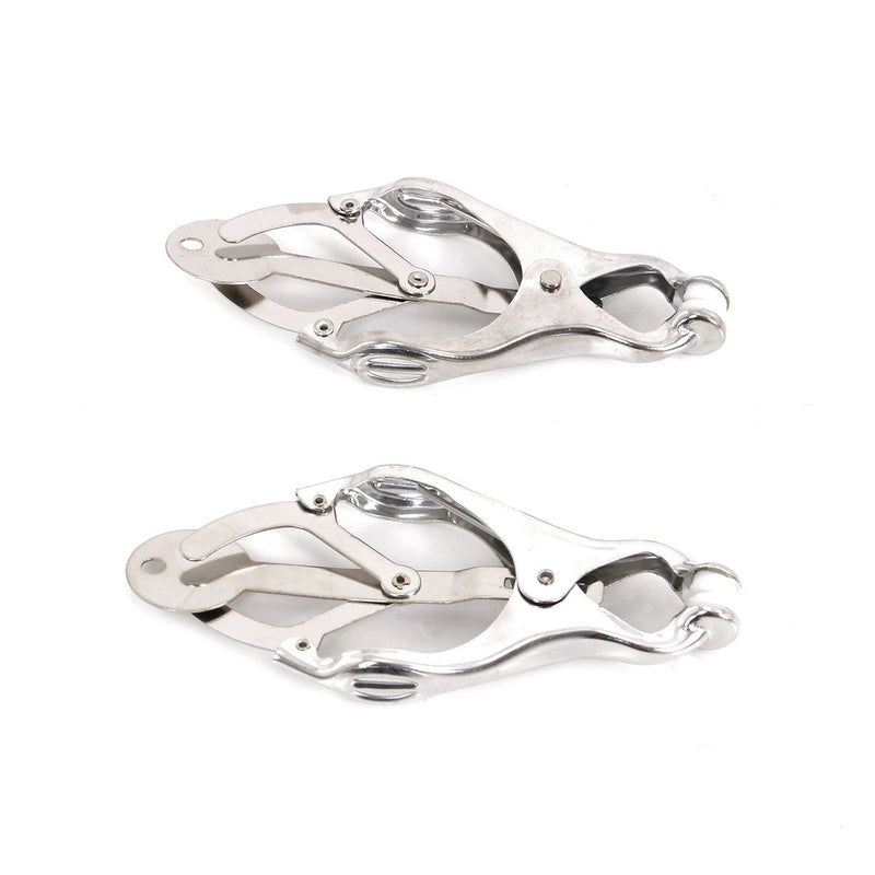 Kiotos - Budget Clover Nipple Clamps - Silver-Laced-up.nl