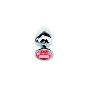 Kiotos - Buttplug Aluminium - Met Roze Kristal-Erotiekvoordeel.nl