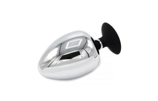 Kiotos - Buttplug RVS Met Siliconen Voetje BIG-S-Erotiekvoordeel.nl