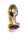 Kiotos - Buttplug RVS Met Rood Kristal-Laced-up.nl