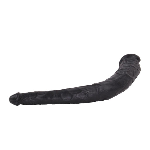Kiotos Cox - Dubbele Dildo - 35 x 2.2/5 cm - Zwart-Laced-up.nl