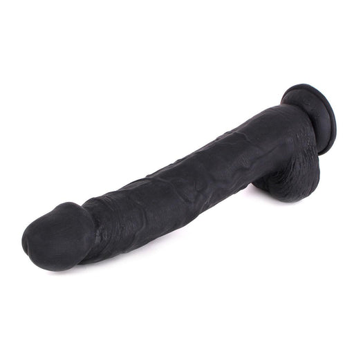 Kiotos Cox - Extra Grote Dildo 34,5 x 6 cm - Zwart-Laced-up.nl