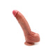 Kiotos Cox - Levensechte Siliconen Dildo - Lengte 240 mm - Lichte huidskleur - Met zuignap - 048-Laced-up.nl