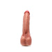 Kiotos Cox - Levensechte Siliconen Dildo - Lengte 240 mm - Lichte huidskleur - Met zuignap - 048-Laced-up.nl