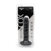 Kiotos Cox - Siliconen Dildo 18 x 3 cm - Zwart-Laced-up.nl