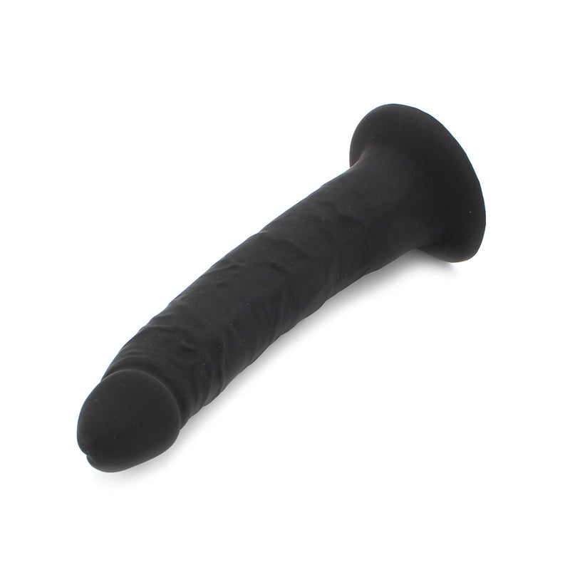 Kiotos Cox - Siliconen Dildo 20,5 x 3.1 cm - Zwart-Laced-up.nl